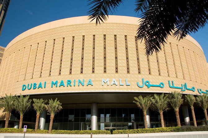 Dubai Marina Dhow Sightseeing Cruise - The route: Cayan Tower to Marina Walk to Bluewaters