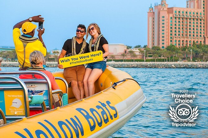 Dubai Marina Guided Sightseeing High-Speed Boat Tour - Getting to Dubai Marina and finding the Yellow Boats