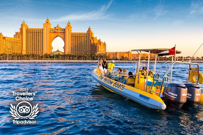 Dubai Marina Guided Sightseeing High-Speed Boat Tour - The ride basics: life jacket, safety briefing, and bottled water