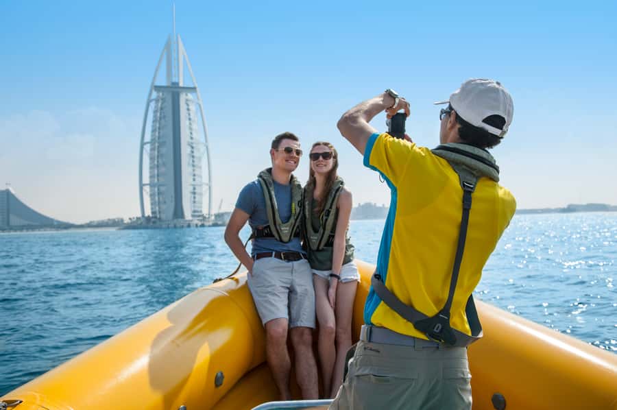 Dubai Marina: Guided Sightseeing Tour by Speedboat - How the tour options change what you see: Original, Atlantis, and Marina cruises