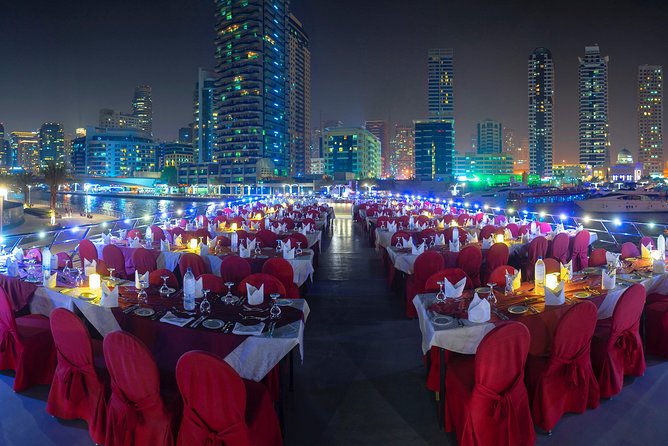Dubai Marina: Luxury Dhow Dinner Cruise with Hotel Transfer - Drinks and pacing: how the bar fits the cruise