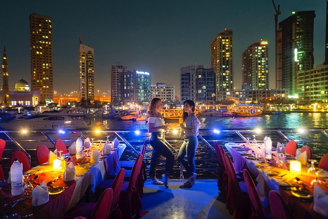 Dubai Marina: Luxury Dhow Dinner Cruise with Hotel Transfer - Music and atmosphere: romantic vibe, but watch for volume