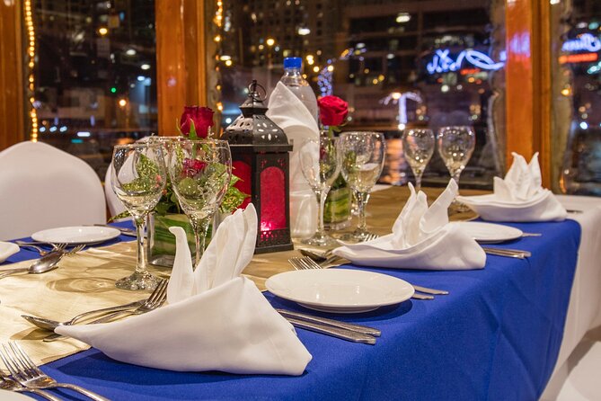 Dubai Marina: Luxury Dhow Dinner Cruise with Hotel Transfer - Value check on $91.80 for a 2-hour marina dinner cruise