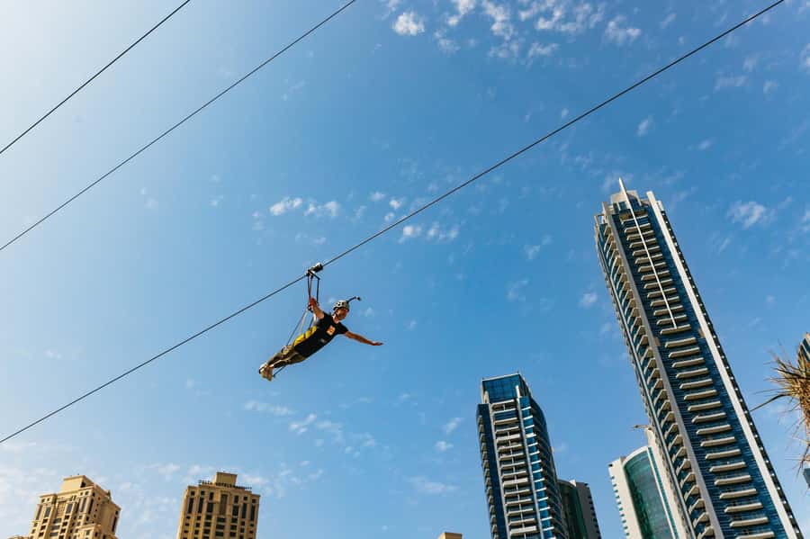 Dubai: Marina Ziplining with Photos, Video and Meal - Key points you should know before you book