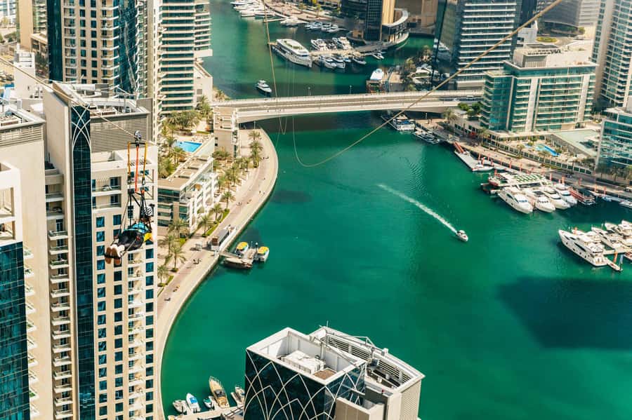 Dubai: Marina Ziplining with Photos, Video and Meal - Your photos and edited video: instant memory, no awkward filming