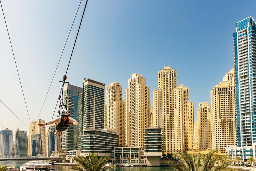 Dubai: Marina Ziplining with Photos, Video and Meal - Who should book this zip line, and who should skip it