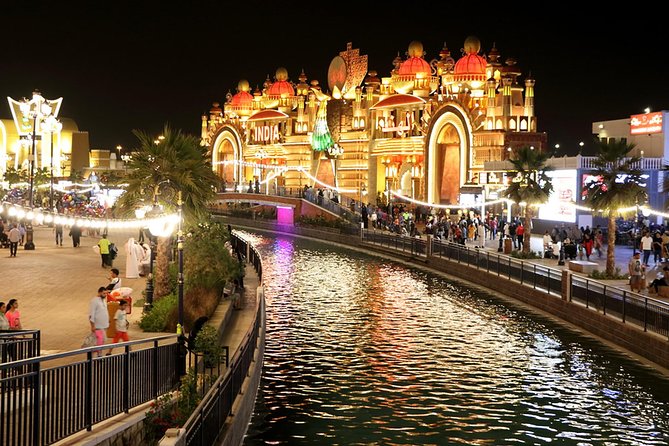Dubai Miracle Garden and Global Village Shopping Tour - How the included pickup and tickets change the whole experience