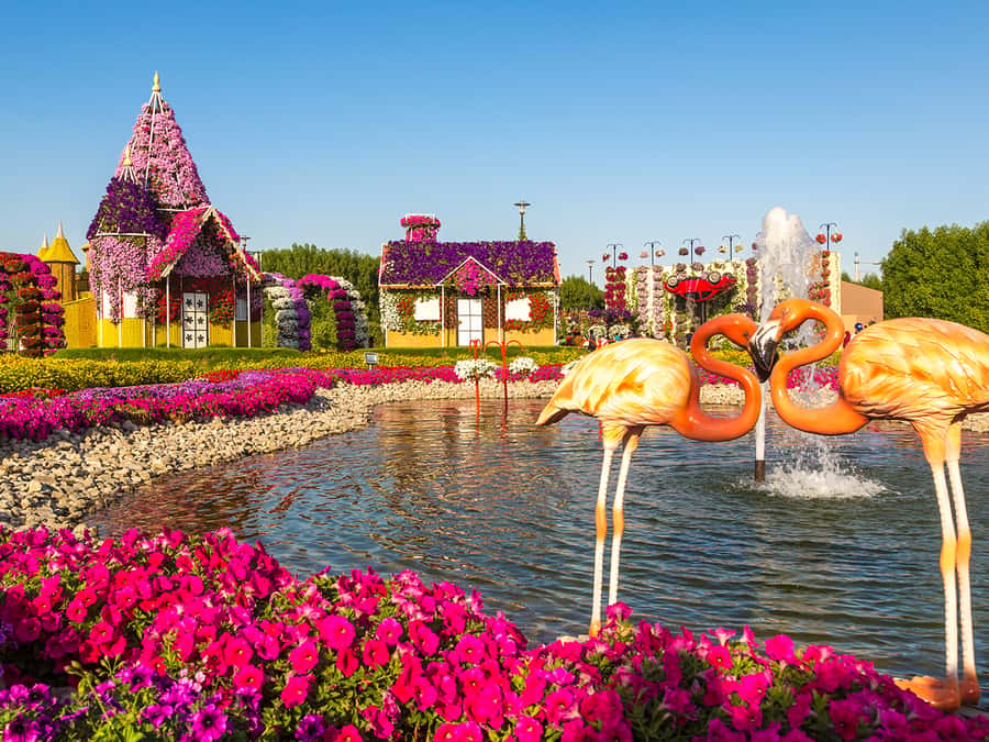Dubai: Miracle Garden Entry Ticket with Hotel Transfer - Miracle Garden scale and layout, from 50 million flowers to walkable routes