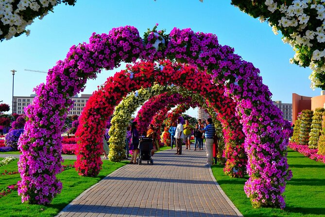 Dubai Miracle Garden Entry Tickets - Butterfly garden and butterfly city: plan your route around it