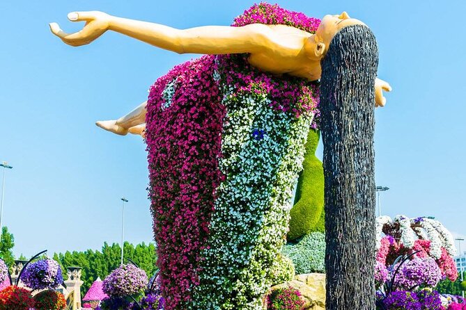 Dubai Miracle Garden Ticket with Transfer - Photo highlights and themed moments inside the flowers