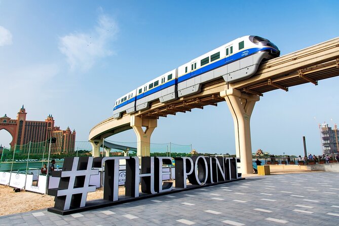 Dubai Modern City Tour with Mono Rail - Souk Madinat Jumeirah and the Palm entry area: a taste before you hit the island