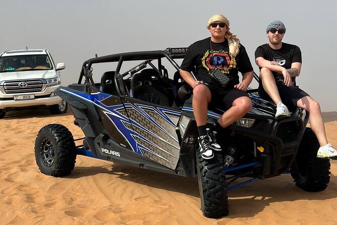 Dubai Morning 4 Seater Buggy Tour Sand Boarding & Camel ride - Pickup, Mobile Ticket, and the Morning Window (7:00 AM to 10:00 AM)