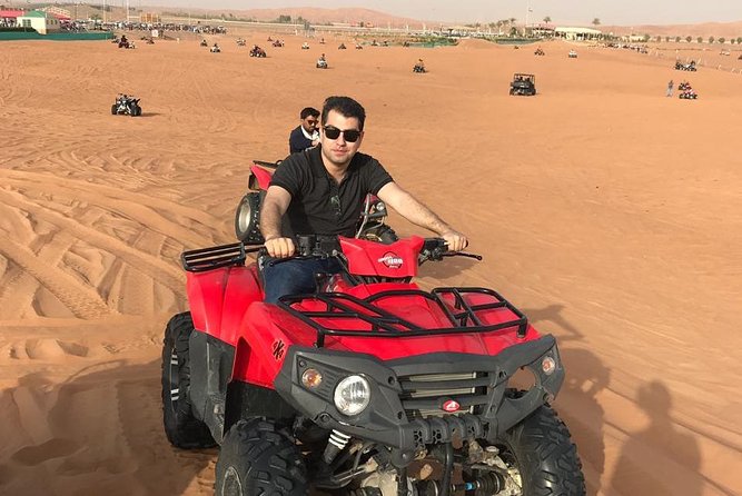 Dubai: Morning Desert Safari with Camel Ride and Sand boarding - Sandboarding on red dunes: where instructors help you move
