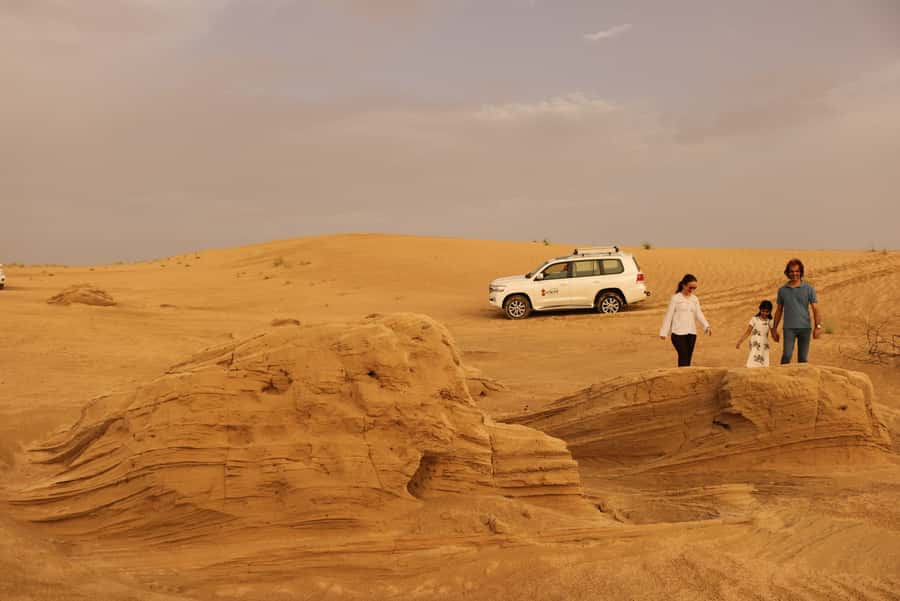 Dubai: Morning Desert Safari with Camel Ride & Sandboarding - Duration reality: 4 hours on paper, longer in the UAE morning