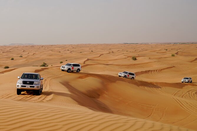 Dubai Morning Desert Safari with Quad Biking & More Activities - Dune bashing: the thrill part, with safety that guides can feel proud of