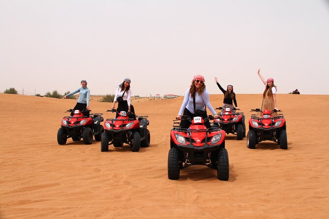 Dubai Morning Desert Safari with Quad Biking & More Activities - What “hotel pickup in a 4x4” actually does for you