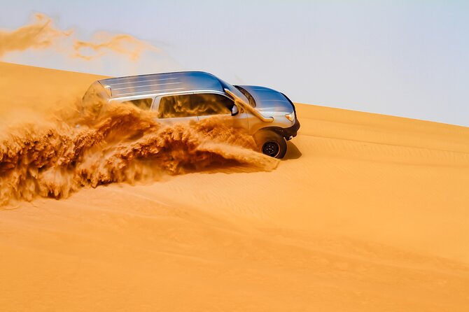 Dubai Morning Evening Desert Safari,Sand boarding and Camel ride - Optional quad bike or ATV, the upgrade you should think about first