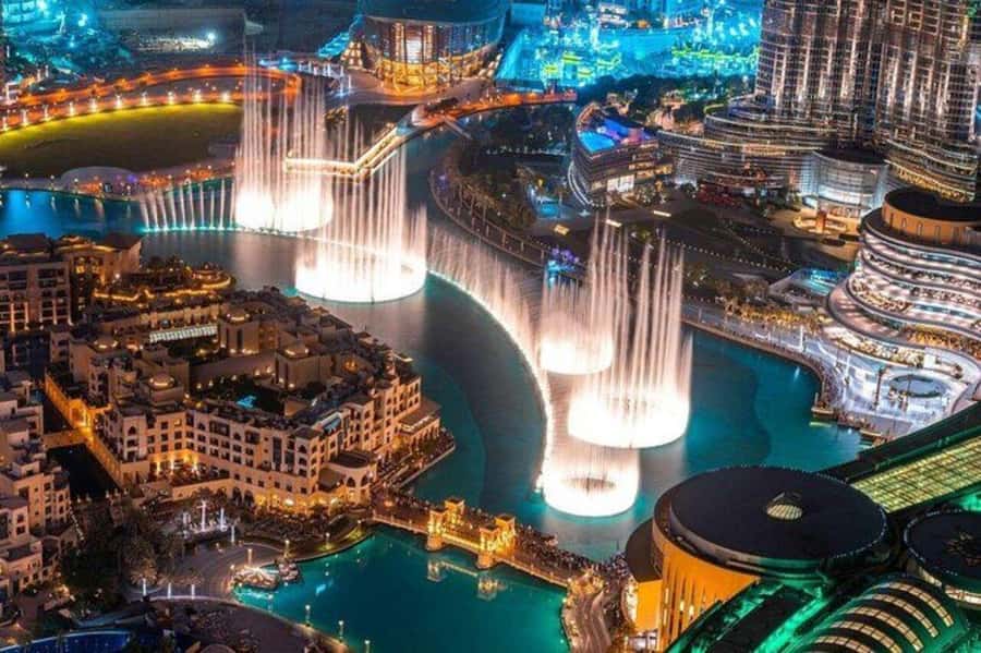 Dubai: Nighttime Guided City Tour by Van & Blue Water Island - Dubai After Dark, Up Close From a Comfortable Van