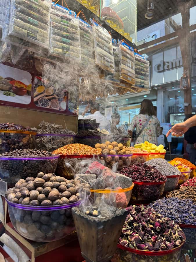Dubai: Old Town Walking Tour with Abra Cruise & Street Food - Spice market: the flavors you can actually bring home
