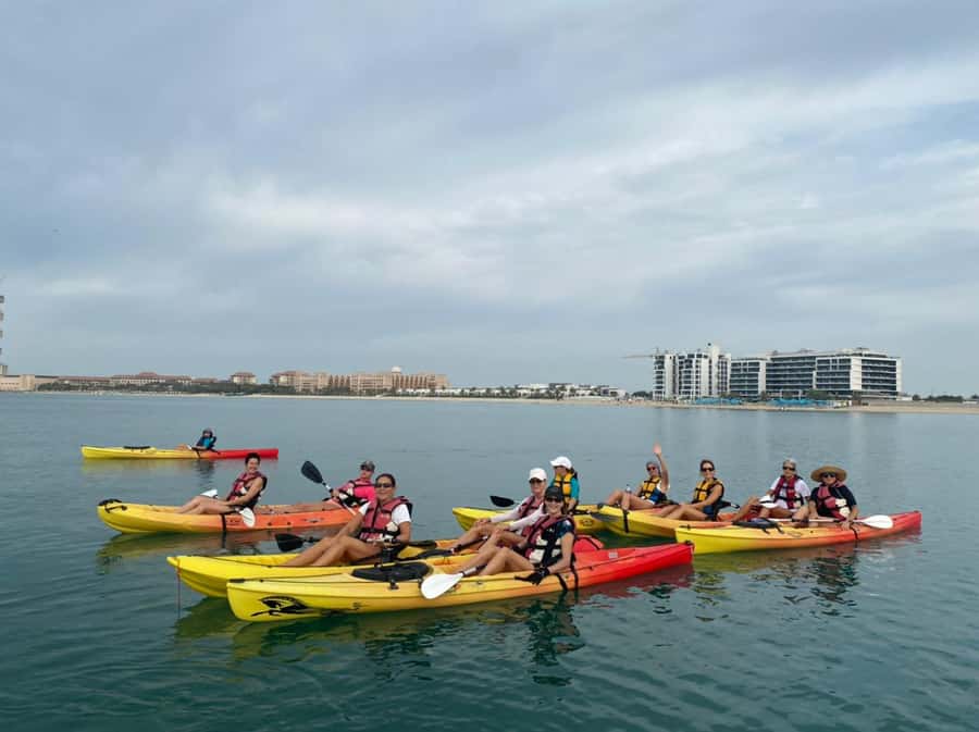 Dubai: Palm Jumeirah Guided Kayaking Tour - The Palm Jumeirah Paddle: Calm Water, Big Views