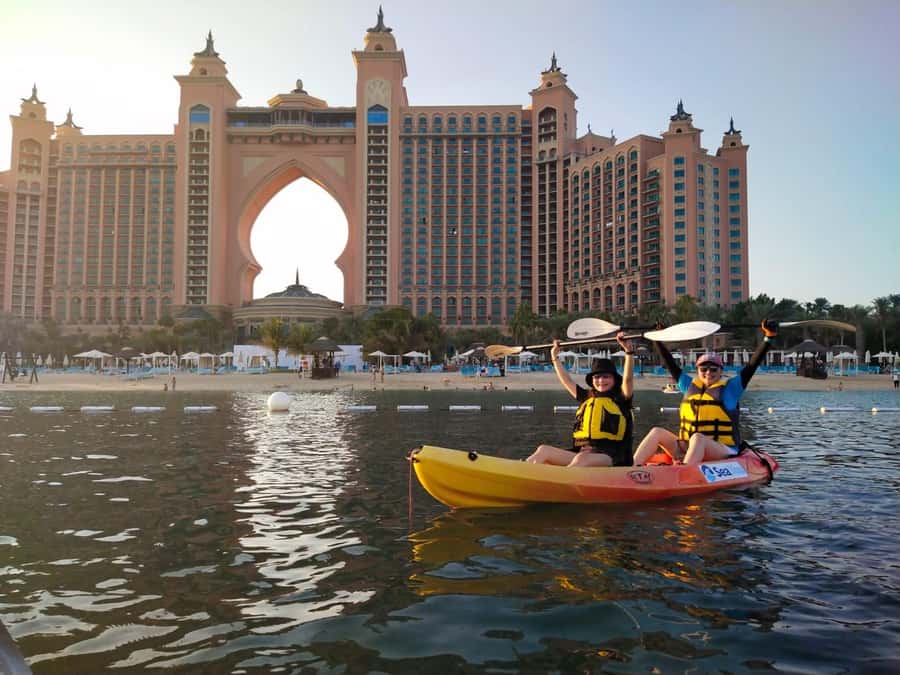 Dubai: Palm Jumeirah Guided Kayaking Tour - The Icon Sweep: Atlantis, Burj Al Arab, and Burj Khalifa