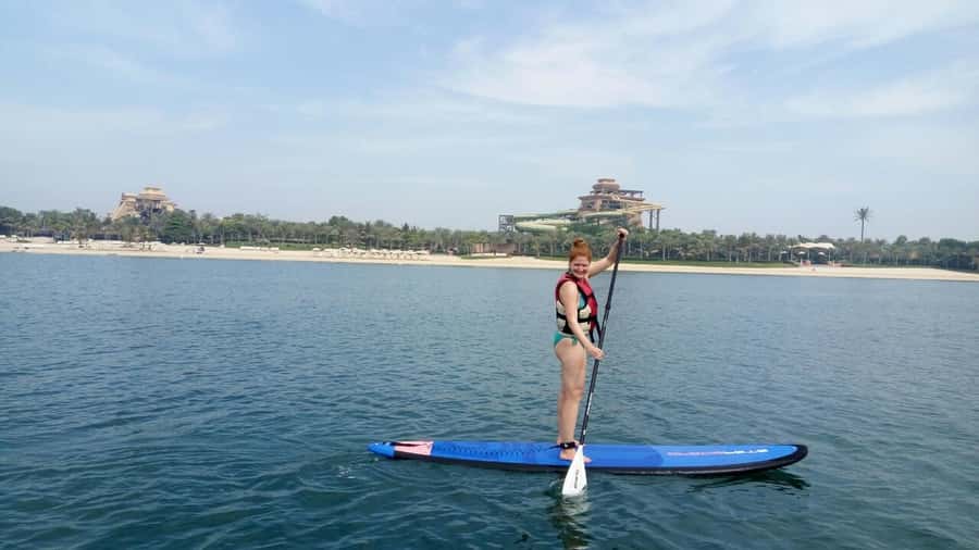 Dubai: Palm Jumeirah Paddle Boarding Tour - Palm Jumeirah SUP: what the 90 minutes feels like