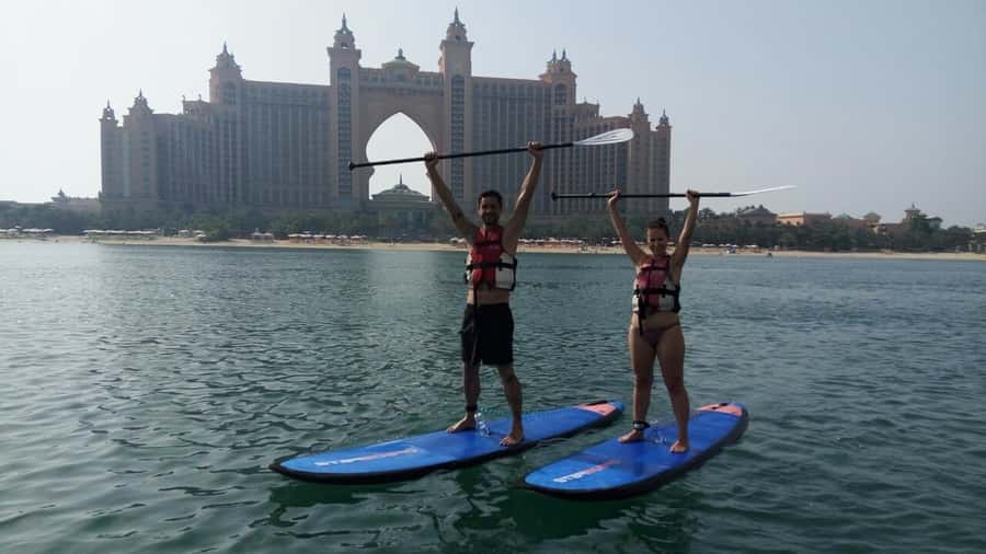 Dubai: Palm Jumeirah Paddle Boarding Tour - What you get for $30, and what is not part of the deal