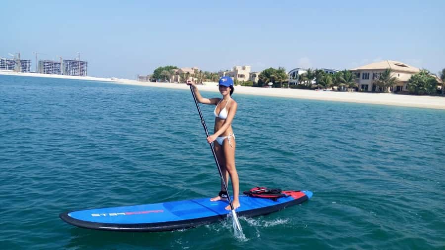 Dubai: Palm Jumeirah Paddle Boarding Tour - Beach briefing and SUP instruction that actually helps