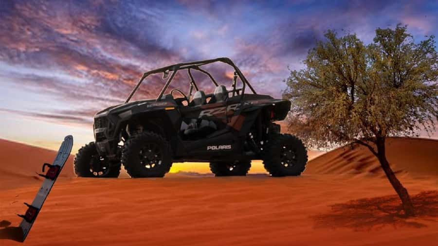 Dubai: Polaris RZR 1000 CC dune buggy - Price and value: what $260 per group up to 2 really means