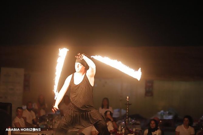 Dubai Premium Desert Safari with Live shows & Gourmet Dinner - Camp Dinner: Gourmet BBQ Buffet Under the Stars