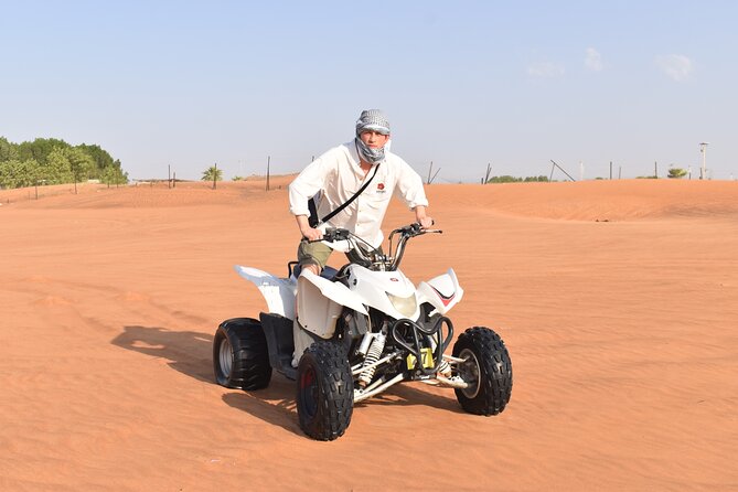 Dubai Premium Red Dunes Safari, Quad Bike, Camels & BBQ - Time on the Clock: 6 to 7 Hours That Still Feels Full