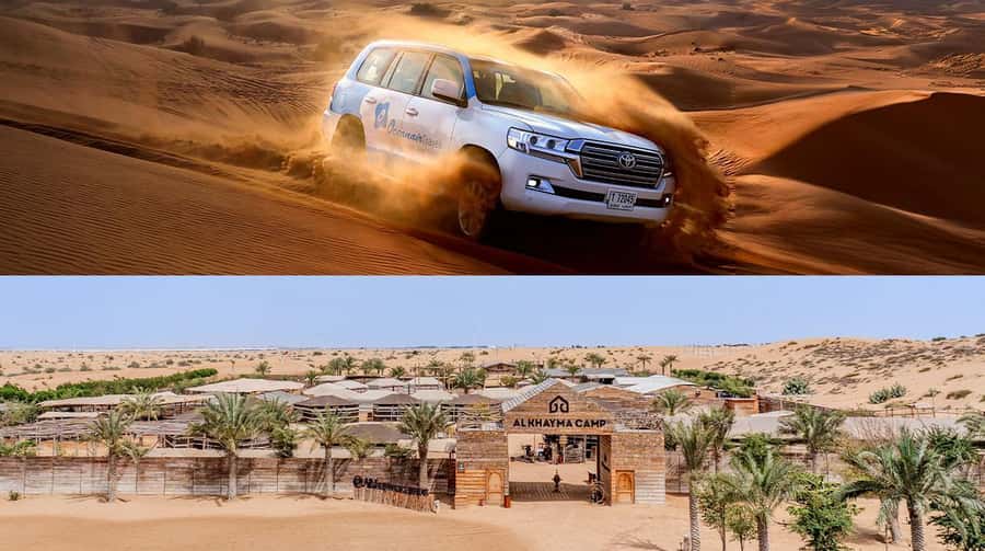 Dubai: Premium Safari, Camel Ride & Al Khayma Camp 3-Buffets - Entering Lahbab: what this premium Dubai safari really delivers