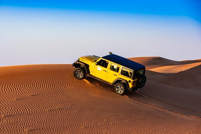 Dubai Private 4x4 Desert Safari with Traditional Dinner Options - Dune Bashing, High-Point Photos, and Sand-Boarding Options