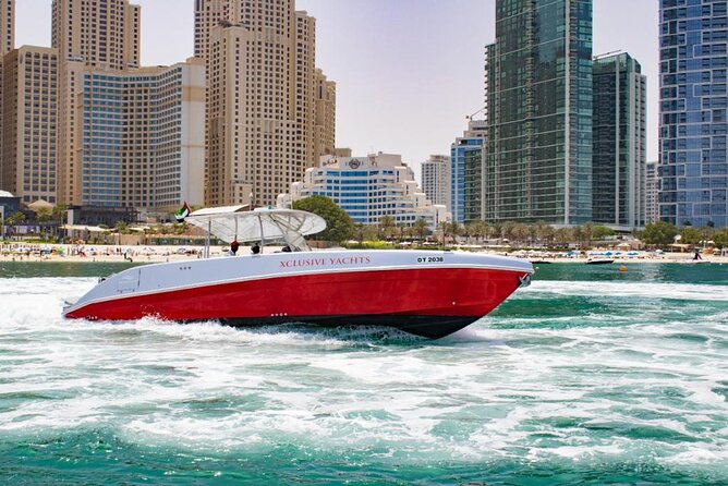 Dubai Private Boat Charter with Optional World Islands Upgrade - Docking at Xclusive Yachts, what to expect before you set off