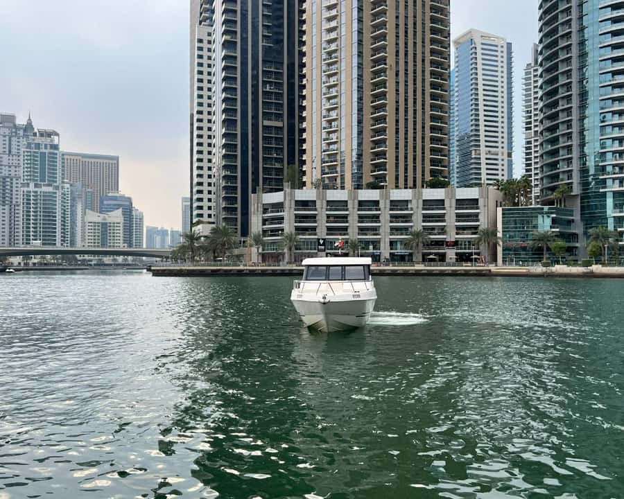 Dubai: Private Boat Cruise from Dubai Marina - Jumeirah Beach and the hotel stretch: where the cruise feels like luxury