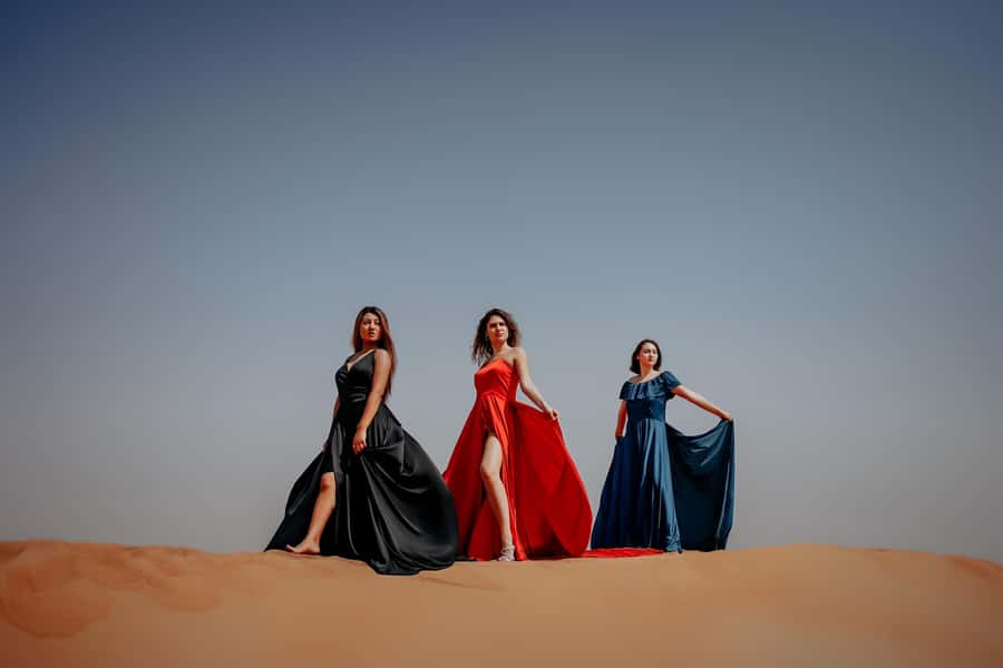 Dubai: Private Flying Dress Photography and Dune Drive Trip - Price and Value for a Private Flying Dress Experience