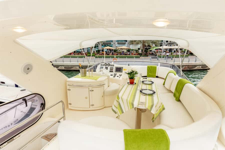 Dubai: Private Luxury Yacht Cruise for up to 20 People - Meeting at Dubai Marina Walk, boarding at Everest Yacht Charter