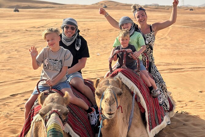 Dubai Private Morning Safari with Camel Ride - Dune Bashing and Sandboarding: Thrill Levels and How to Choose Your Pace