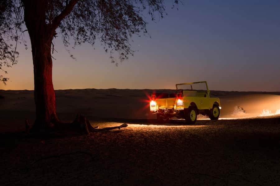 Dubai: Private Night Safari & Astronomy with 3-Course Dinner - Stargazing with a telescope: star stories you can actually use