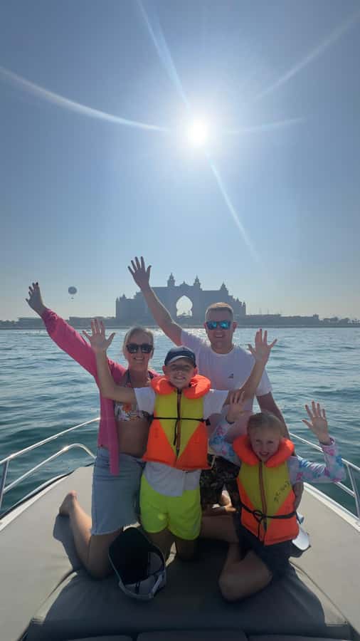 Dubai: Private Sea Escape Cruise - Swim, Tan & Sightsee - The Beneteau boat setup, comfort, and what you get onboard