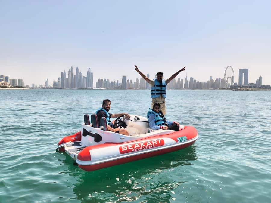 Dubai: Private Self-Drive SeaKart Jet Ski Boat Tour - Price and value: what $149 per group really buys