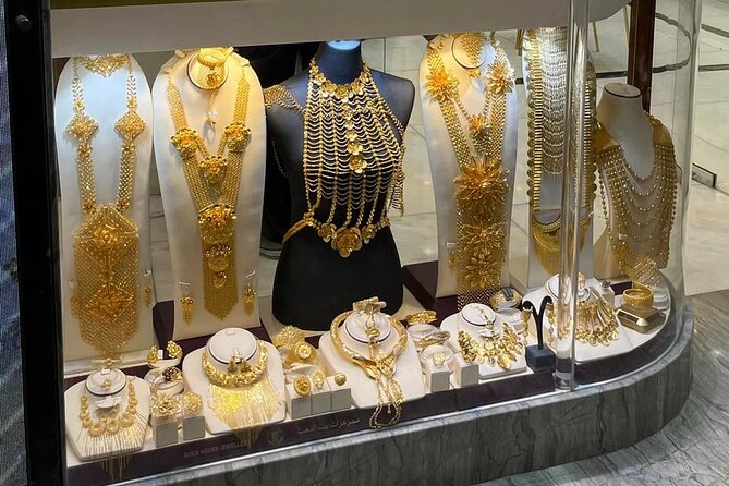 Dubai Private Tour of Creek, Souks, Frame, and Burj Khalifa Entry - Gold, spice, and textile souks: where shopping meets cultural rhythm