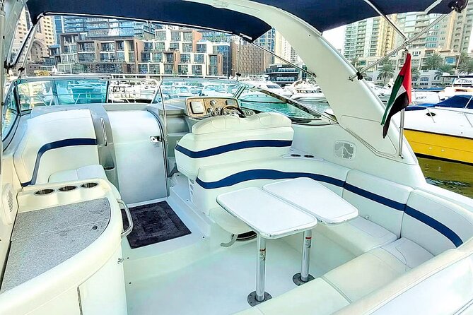 Dubai: Private Yacht Cruise on a 34 Ft Yacht - Crew and the Sven and Sonny factor