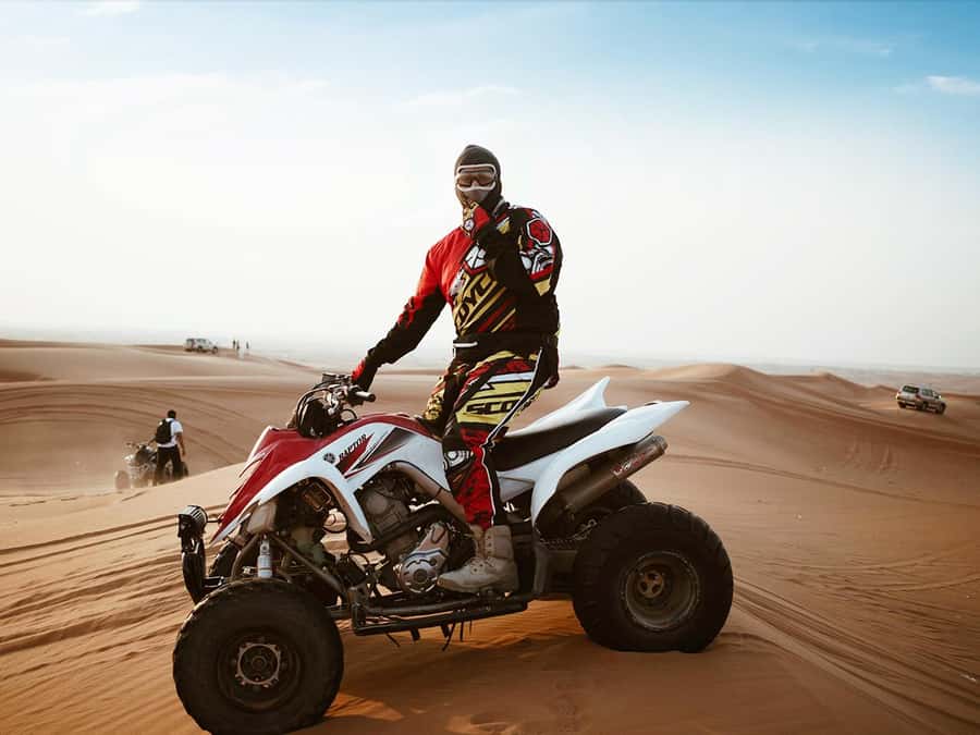 Dubai: Quad Bike or Dune Buggy Adventure & Optional Transfer - Lehbab Desert Ride Options: Quads vs a 1000cc Dune Buggy