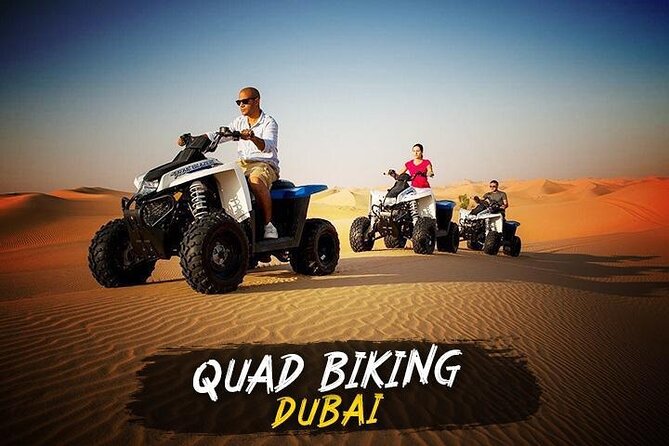 Dubai Quad bike ride 30 Min: Dune bashing, Sand Boarding & Dinner - Why This Dubai Quad and Desert Camp Combo Works