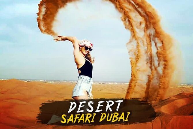 Dubai Quad bike ride 30 Min: Dune bashing, Sand Boarding & Dinner - Live Entertainment: Belly Dance, Tanoura, and Fire Show (with Date Limits)