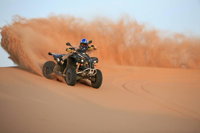 Dubai Quad Biking with Desert Safari - Thrilling ATV Ride Dubai - Hotel Pickup to Quad Bike Base Camp: The Easy Start You Want