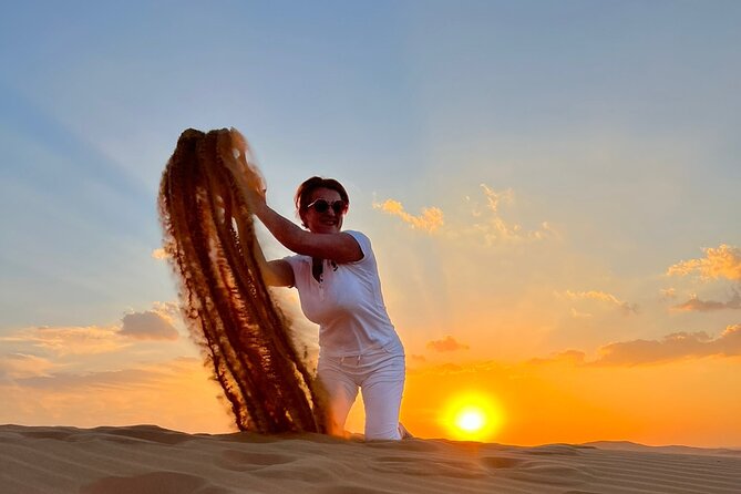 Dubai Red Desert Safari on Private 4x4, Sand Boarding, Camel 4hrs - Dune bashing over the highest dunes: adrenaline with a pro behind the wheel