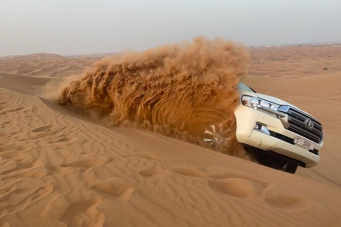 Dubai Red Desert Safari on Private 4x4, Sand Boarding, Camel 4hrs - Sand boarding and the mid-desert photo stop: the calm break you need