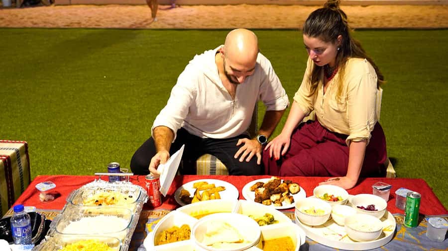 Dubai: Red Dune Desert, Dune Buggy Ride & BBQ Buffet Dinner - Safety Briefing First, Then the Dunes